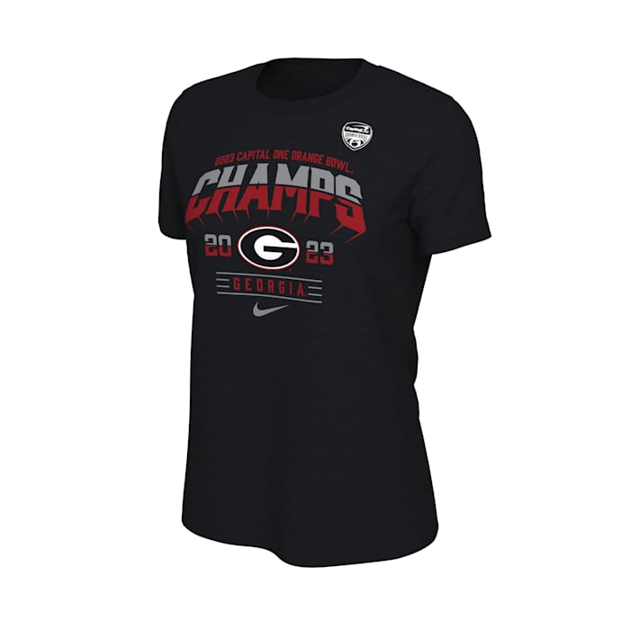 Georgia Bulldogs 2023 Orange Bowl Champions Women's Locker Room Tee